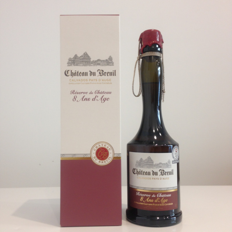 8 ans d âge château du breuil 70cl la rose des vents from etretat